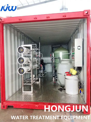 40 Fuß des Behälter-8000L/H bewegliche Wasseraufbereitungs-Anlagen-