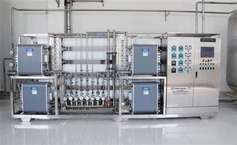 Automatische EDI Water Plant For Electronics Industrie PLC