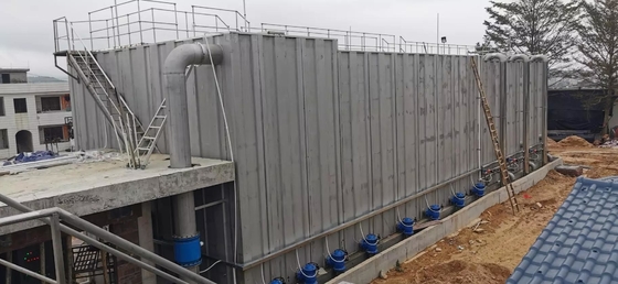 Integriertes Industriewasserreinigungssystem mit Grundwasserpumpe und Flockelbefestigung
