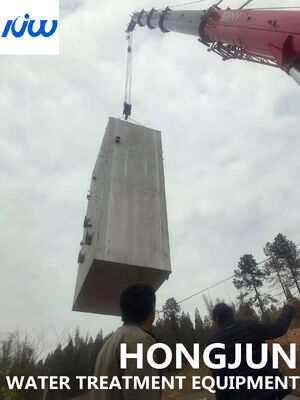 100 m3 pro Stunde Integrierte Prozessanlage für die Reinigung von Flusswasser