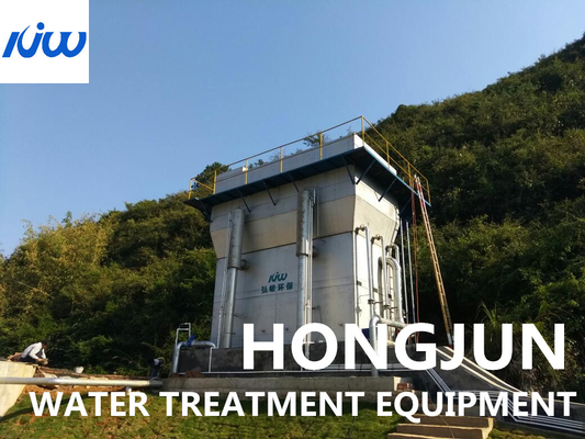 Integrierte Wasseraufbereitungs-Ausrüstung für ländliche Leitungswasser-Kläranlagen