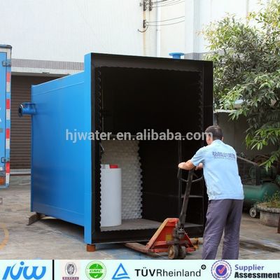 Fluss- und See-Reinigung integrierte Wasseraufbereitungsanlage HJ-C208