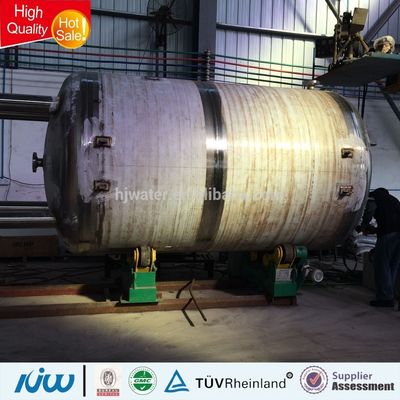 Wasserbehälter mit 10000 Liter, Filterbehälter aus Edelstahl