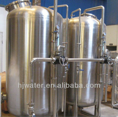 HJIT4163 vertikaler Speicherbehälter aus Edelstahl Filterbehälter Chemie