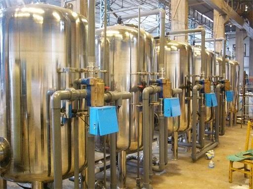 HJIT4163 vertikaler Speicherbehälter aus Edelstahl Filterbehälter Chemie