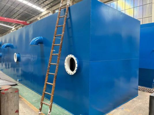 5000 tpd Durchflussrate industrielle Wasseraufbereitungsanlage mit ISO19001 Zertifizierung und Container-Erweiterung möglich