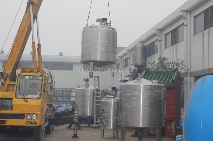 A23 Maßgeschneiderter Sandfilter Horizontales Epoxidhalzbehälter aus Kohlenstoffstahl mit pneumatischem Schmetterlingsventil oder elektrischem Schmetterling 10